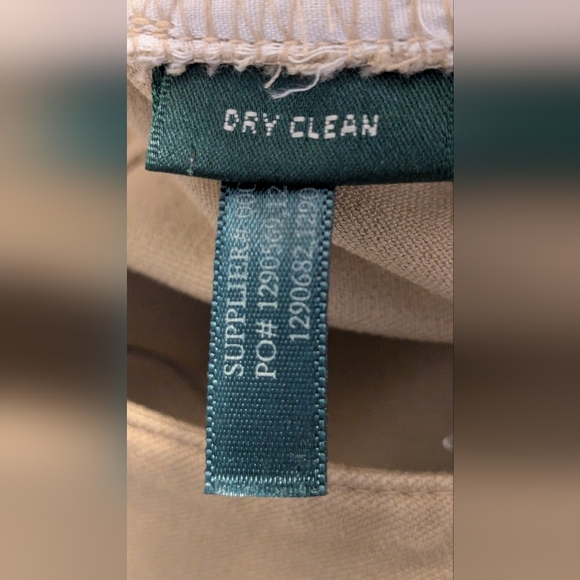 Ralph Lauren Tan Stretch Jeans | Size 6 | Medium Rise - Picture 9 of 11